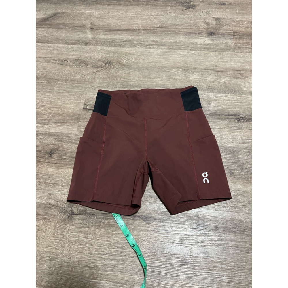 Women's On Sprinter Shorts Size S Maroon Running